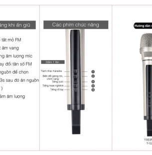 HƯỚNG DẪN SỬ DỤNG MICRO KARAOKE TRÊN Ô TÔ NMC0808