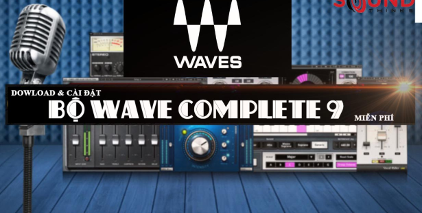 Cách cài đặt bộ wave Complete 9  mới nhất cho thu âm